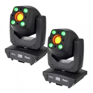 2er Set Spot Movinghead (Varytec Hero Spot Wash 140)